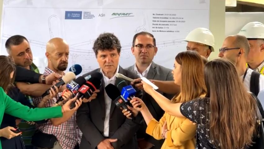 BUCUREȘTI: Se reia consolidarea Podului Grant | VIDEO