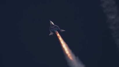 Primul zbor turistic spaţial al Virgin Galactic | VIDEO