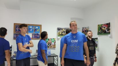 Institutul Francez din România a organizat o expoziție itinerantă de fotografie, realizată cu sprijinul federațiilor de rugby din România şi Franța