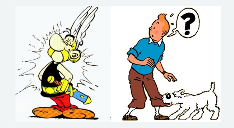 PARIS: Îndrăgite personaje animate, Asterix și Tintin se înfruntă în aceeaşi licitaţie