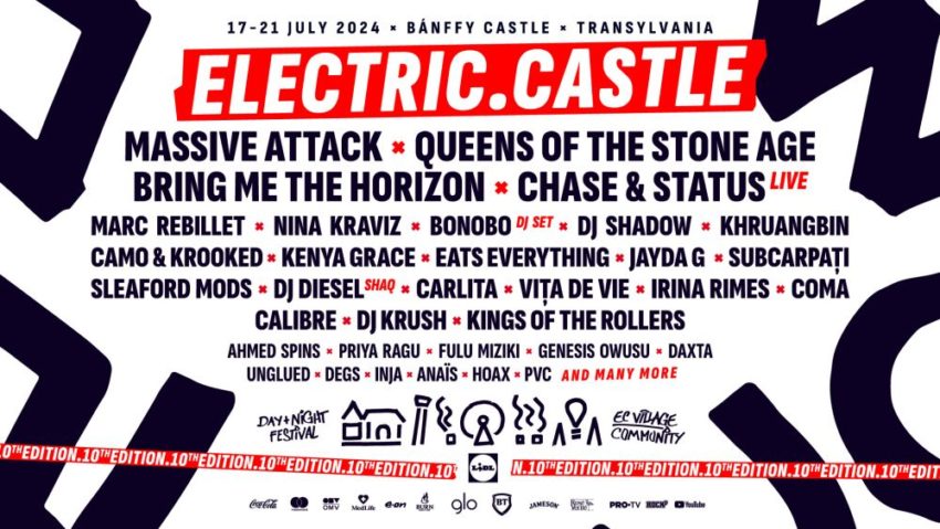 Line-up complet pentru Electric Castle 2024