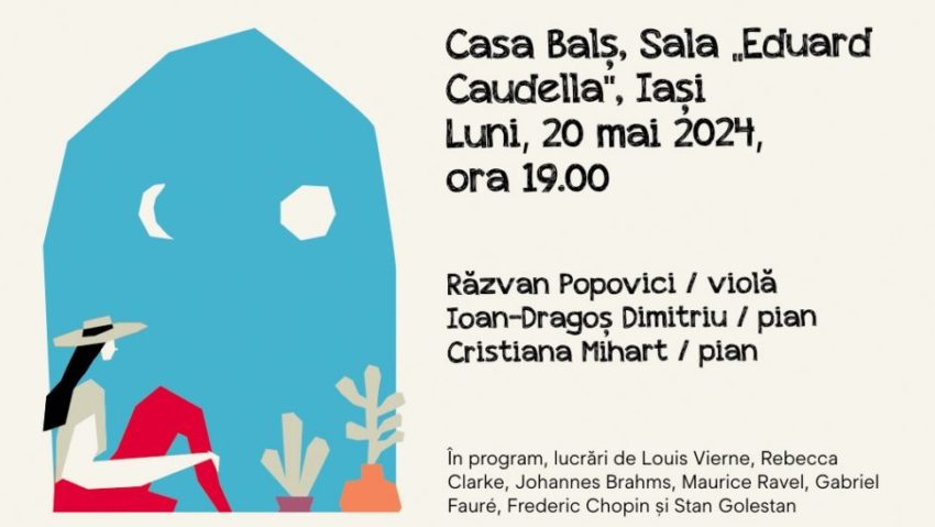 Concert SoNoRo Conac, la Casa Balș din Iași