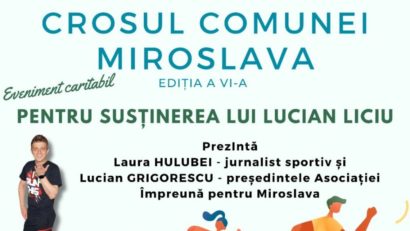 IAȘI: Crosul comunei Miroslava, la ediția a VI-a