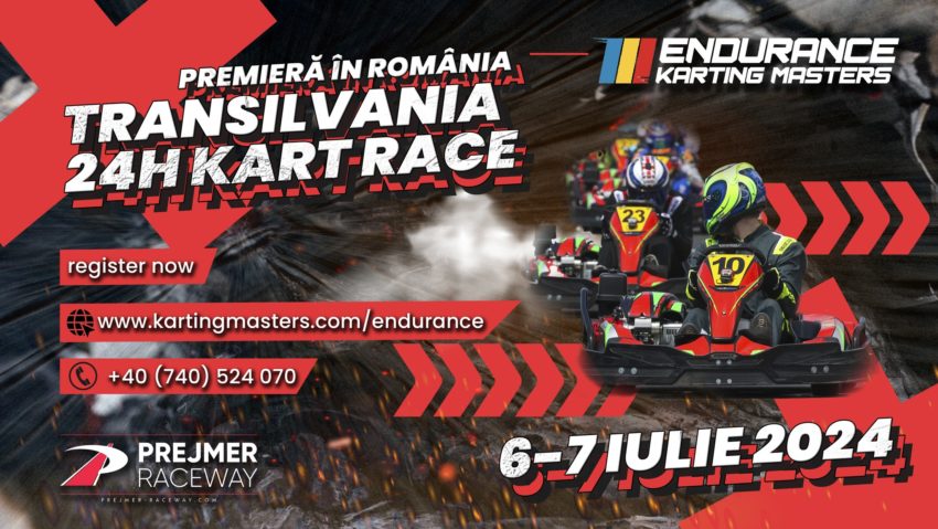 Județul Brașov va găzdui prima cursă de karting de 24 de ore din România