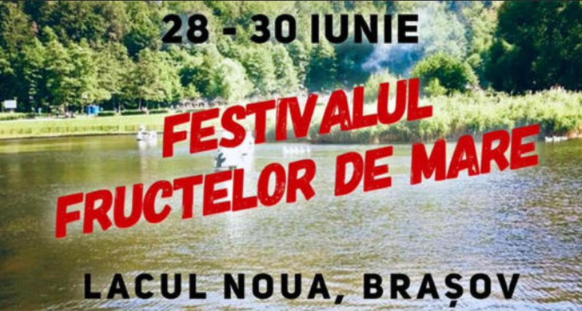 Festivalului Fructelor de Mare, în weekend, în cartierul Noua din Brașov