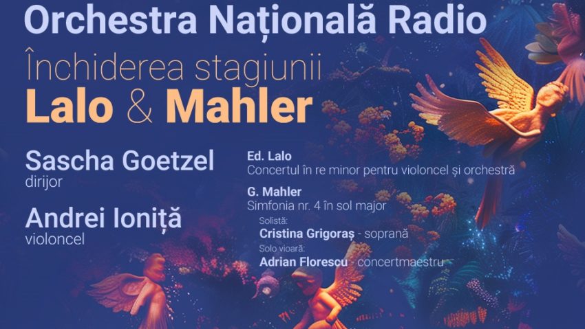 Dirijorul Sascha Goetzel și violoncelistul Andrei Ioniță închid stagiunea la Sala Radio