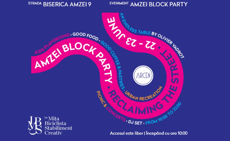 Amzei Block Party – picnic urban, în acest weekend