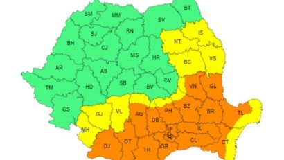 ANM a extins avertizarea meteo de caniculă