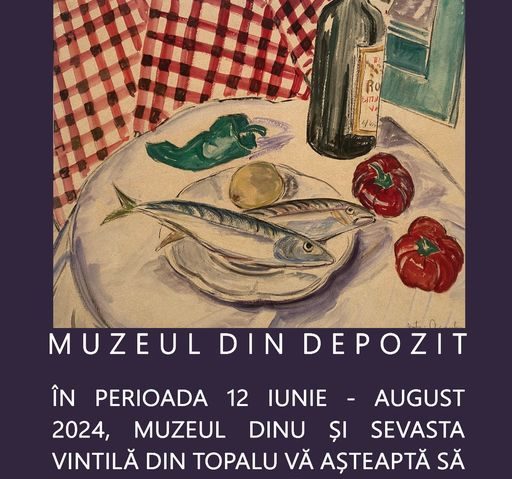 O nouă expoziție de grafică la Muzeul „Dinu și Sevasta Vintilă” din Topalu