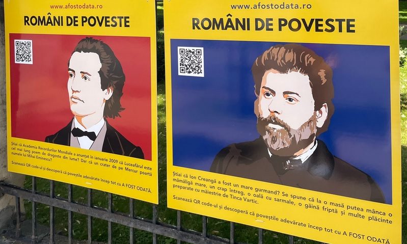 Expoziția ”Români de poveste, în Parcul Copou din Iași