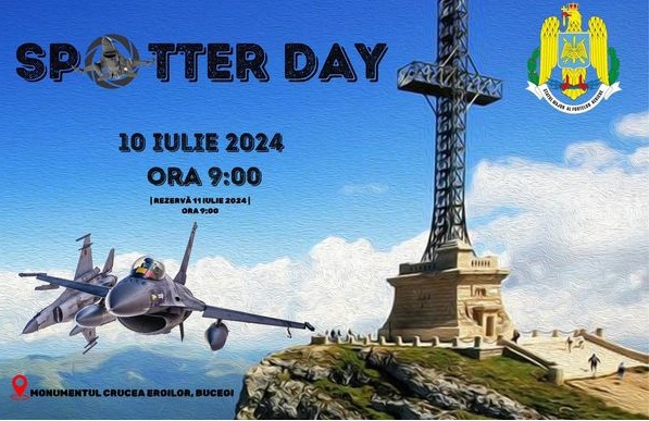 „Spotter Day”, de Ziua Aviaţiei Române şi a Forţelor Aeriene