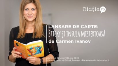 Lansare de carte: „Sticky și insula misterioasă”