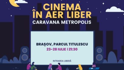 BRAȘOV: 6 seri de cinema în aer liber, din 23 iulie. Programul evenimentului