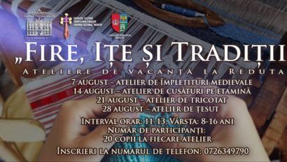 BRAȘOV: Ateliere de vacanță, la Centrul Cultural Reduta