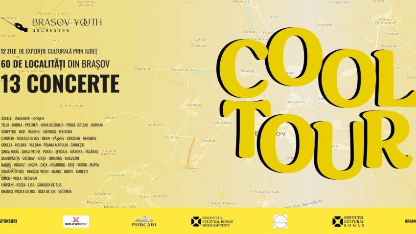 ”COOL TOUR”, expediția culturală ce aduce muzica în comunitățile din Brașov