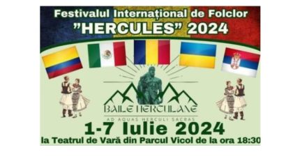 Festivalul internaţional de folclor Hercules, la cea de-a 54-a ediţie