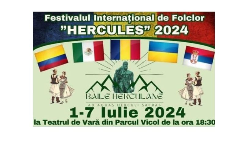 Festivalul internaţional de folclor Hercules, la cea de-a 54-a ediţie