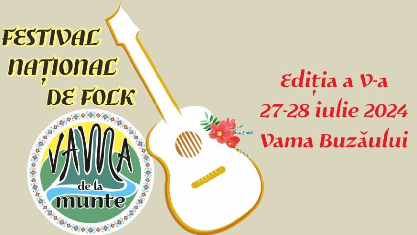 Mult folk și voie bună, la festivalul „Vama de la Munte”, din Vama Buzăului