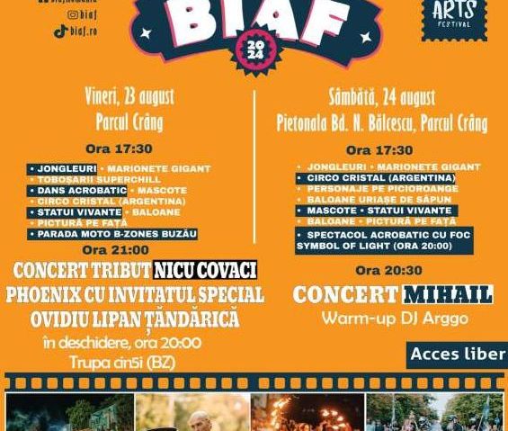 BUZĂU: Concertul tribut dedicat regretatului artist Nicu Covaci va deschide BIAF 2024