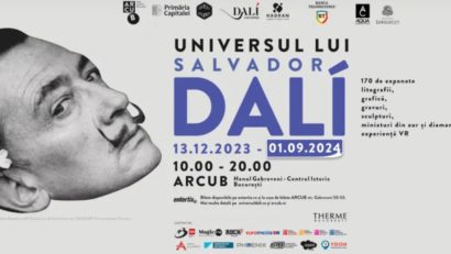 BUCUREȘTI: Expoziția „Universul lui Salvador Dalí” mai rămâne deschisă până la 1 septembrie