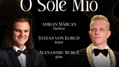 Spectacolul „O Sole Mio” oferă o seară de arii și canzonette la Filarmonica Brașov