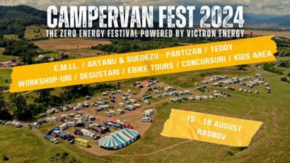 CamperVan Fest 2024, cel mai mare festival dedicat aventurii și viieții outdoor, la Râșnov