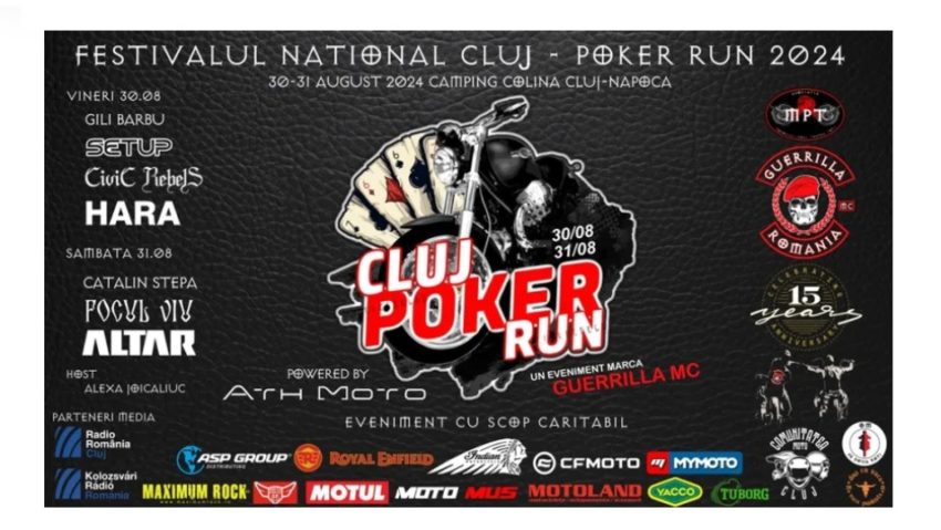 Festivalul Național „Cluj Poker Run”, la prima ediție