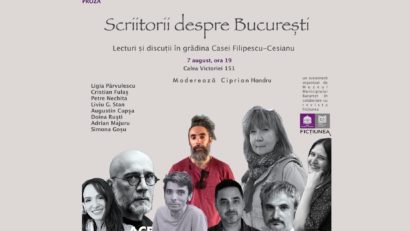 Eveniment cultural în Capitală: „Scriitorii despre București”