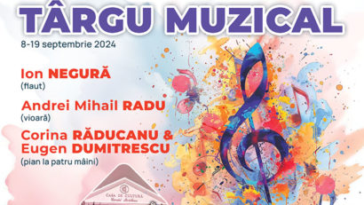 „Târgu muzical”, în septembrie, în orașele-târg ale României