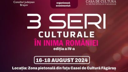 „Trei seri culturale în inima României”, la Făgăraș