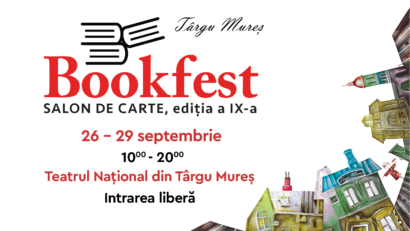 Bookfest revine la Târgu Mureş pentru a IX-a ediţie