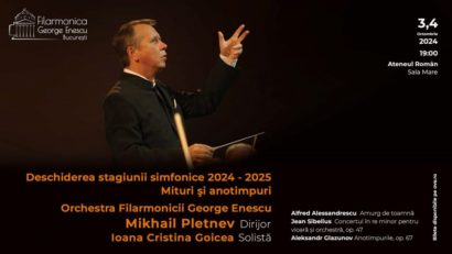 S-au pus în vânzare biletele pentru Stagiunea simfonică a Filarmonicii „George Enescu”