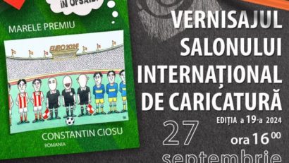 BRĂILA: Salonul Internațional de Caricatură, organizat la sfârșitul lunii septembrie