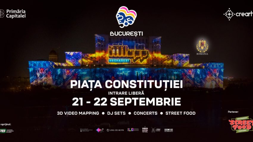 Zilele Bucureştiului, pe 21 şi 22 septembrie, în Piaţa Constituţiei