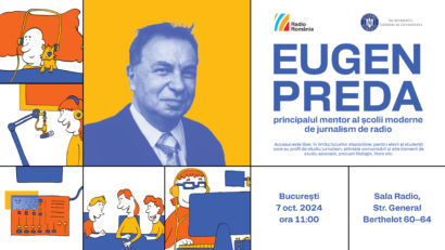 “Eugen Preda – principalul mentor al școlii moderne de jurnalism de radio”, la Sala Radio