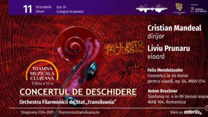 Concertul de deschidere a Toamnei Muzicale Clujene