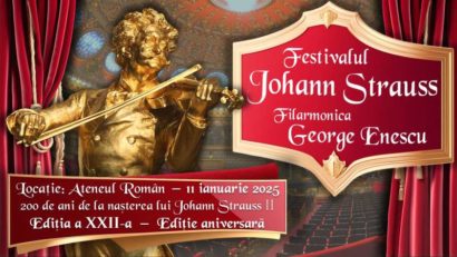 Festivalul „Johann Strauss”, în ianuarie, la Ateneul Român