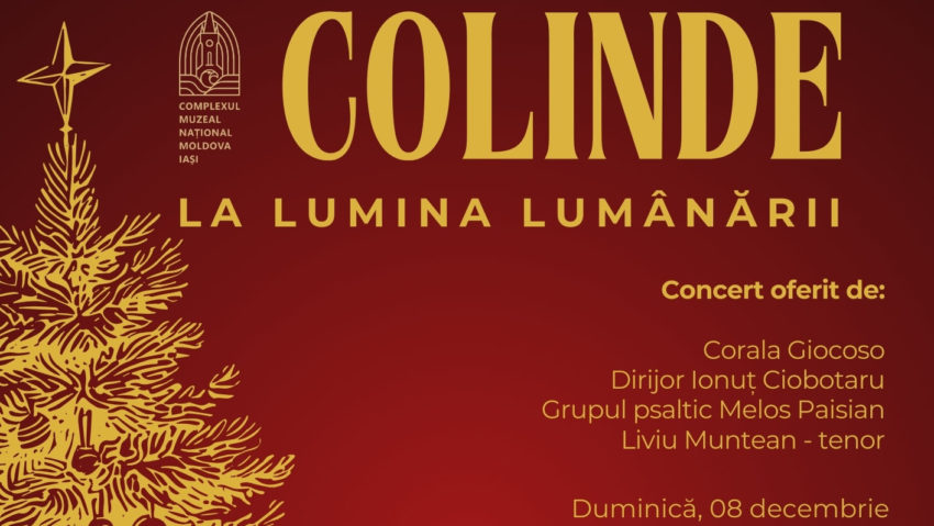 IAȘI: ”Colinde la lumina lumânării”, ediția a IV-a