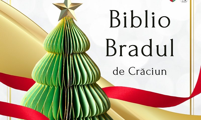 BRAȘOV: O nouă ediție a concursului „Bibliobradul de Crăciun”