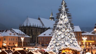 De sărbători, Brașovul redevine oraș din poveste