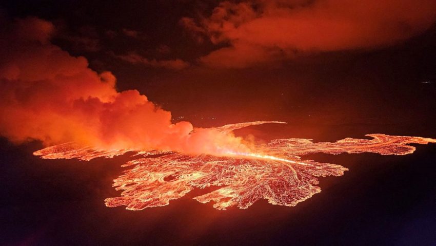 ISLANDA: A 7-a erupție vulcanică de la începutul anului