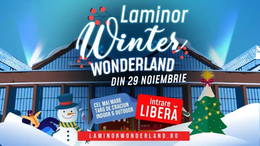 Târgul ”Laminor Winter Wonderland” se deschide pe 29 noiembrie