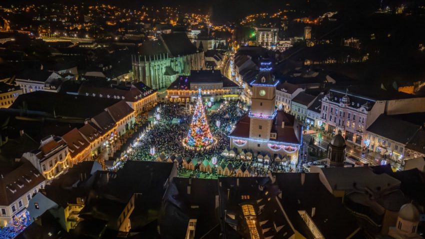 Brașov, oraș din poveste: Alte patru zile și seri cu colinde, la final de săptămână