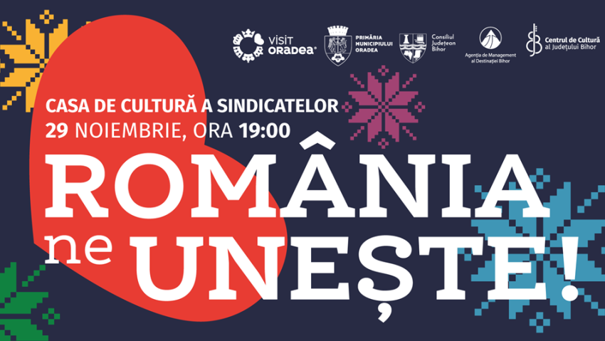 ORADEA: „România ne unește!” – spectacol de muzică folclorică