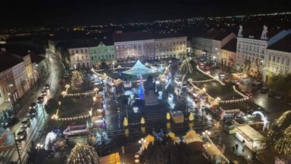 Târgul de Crăciun din Arad se deschide în 15 noiembrie