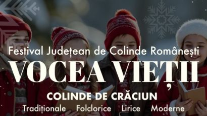 IAȘI: Festivalul de colinde „Vocea Vieții”, în decembrie