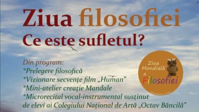 IAȘI: Eveniment dedicat Zilei Mondiale a Filosofiei