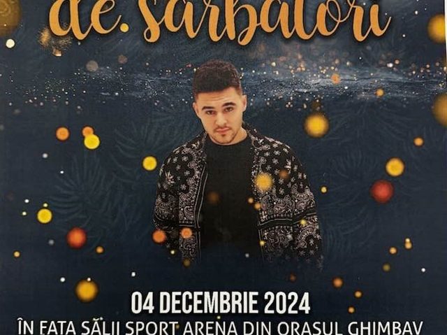 Se dă startul sărbătorilor de iarnă la Ghimbav: Concert Mario Fresh şi multe surprize