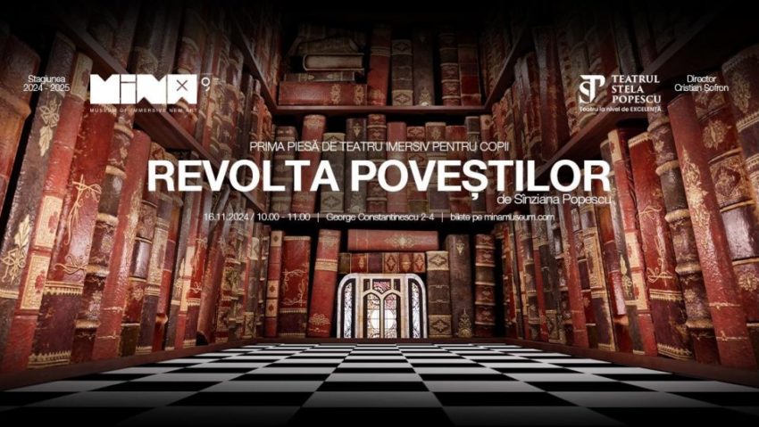 BUCUREȘTI: „Revolta poveştilor”, primul spectacol de teatru imersiv pentru copii din România | VIDEO