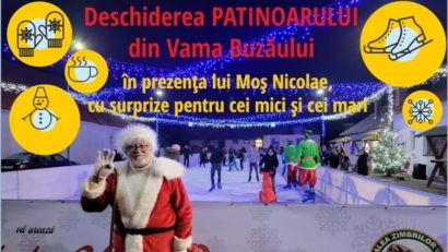 BRAȘOV: Se deschide patinoarul din Vama Buzăului